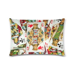 KINGS Custom Zippered Pillow Case 16"x24"(Twin Sides)