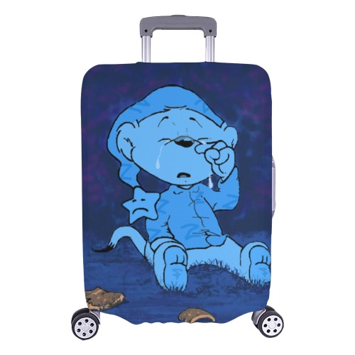 Ferald Feeling Blue Luggage Cover/Large 26"-28"