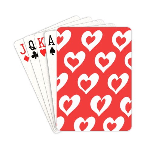 hearts in hearts Playing Cards 2.5"x3.5"