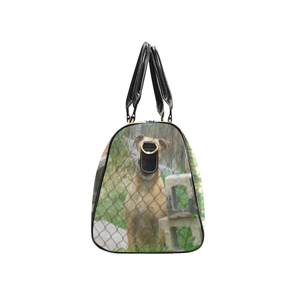 A Smiling Dog New Waterproof Travel Bag/Large (Model 1639)
