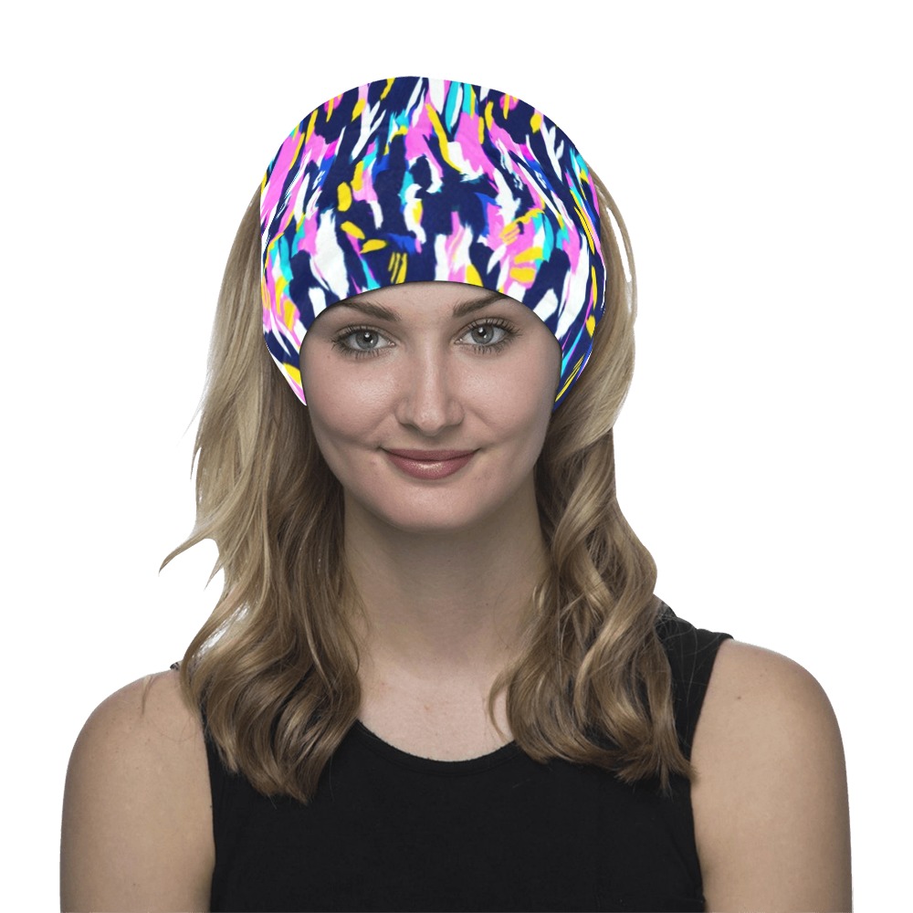 Colorful brushstrokes II Multifunctional Headwear