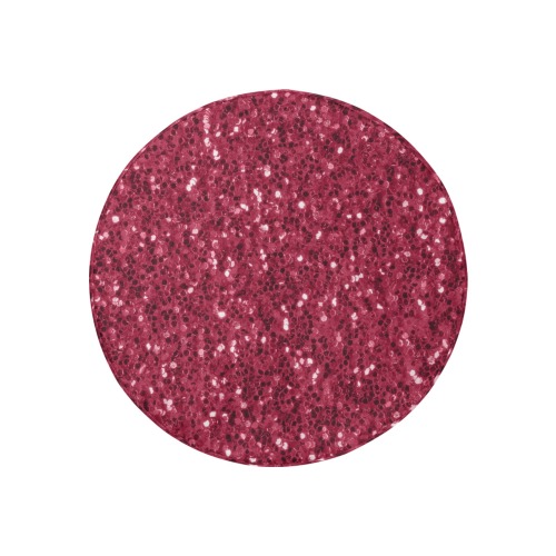 Magenta dark pink red faux sparkles glitter 30 Inch Spare Tire Cover