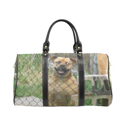 A Smiling Dog New Waterproof Travel Bag/Large (Model 1639)