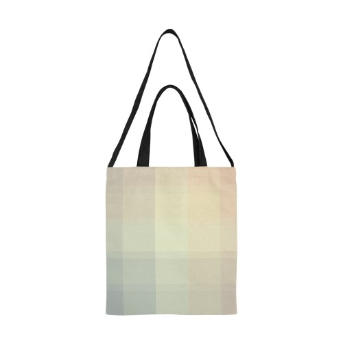 Candy Sweet Pastel Pattern All Over Print Canvas Tote Bag/Medium (Model 1698)
