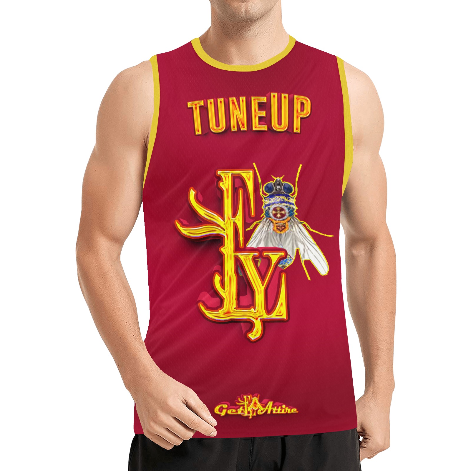 Tune Up Collectable Fly All Over Print Basketball Jersey