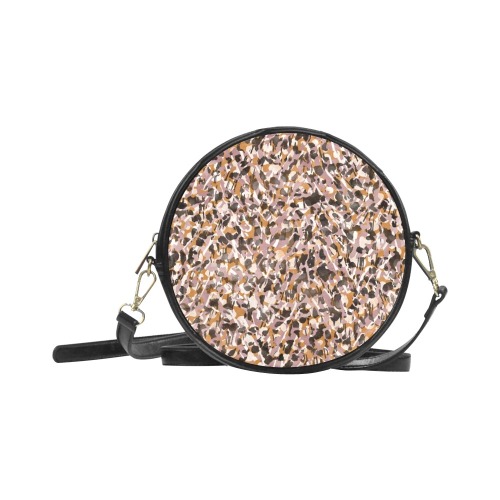 Camo wild skin 0081 Round Sling Bag (Model 1647)