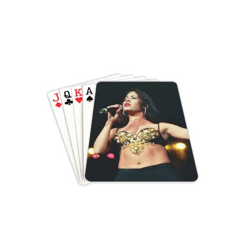 Selena 5 Playing Cards 2.5"x3.5"