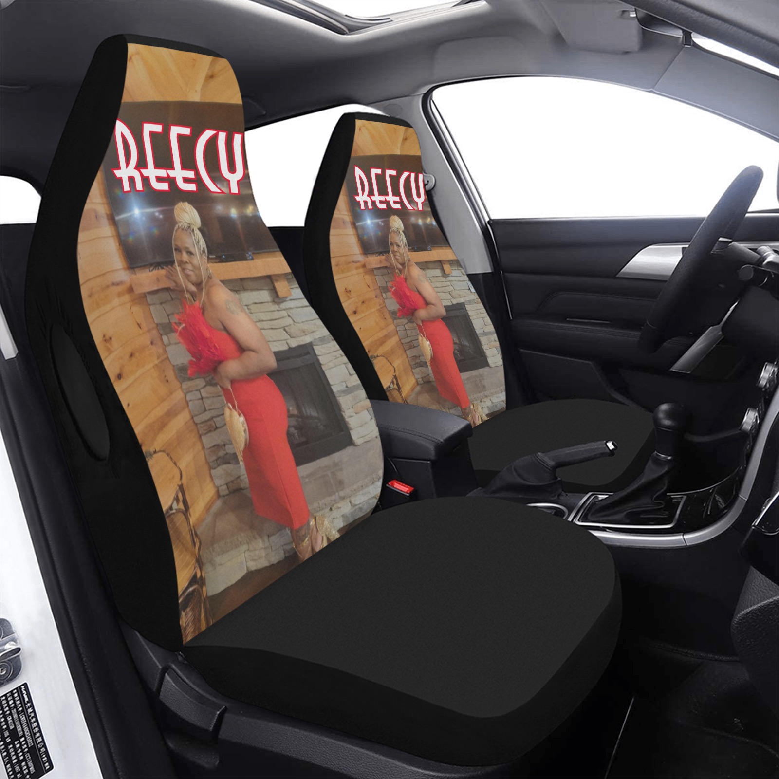 REECY CAR SEAT Car Seat Cover Airbag Compatible (Set of 2)