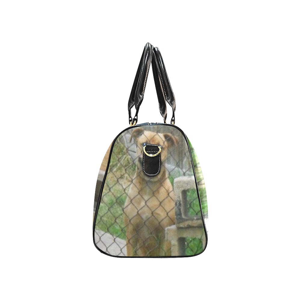 A Smiling Dog New Waterproof Travel Bag/Small (Model 1639)