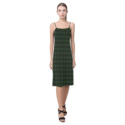 Green Glass Kaleidoscope Alcestis Slip Dress (Model D05)