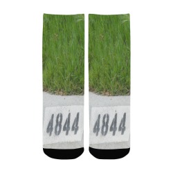 Street Number 4844 Kids' Custom Socks