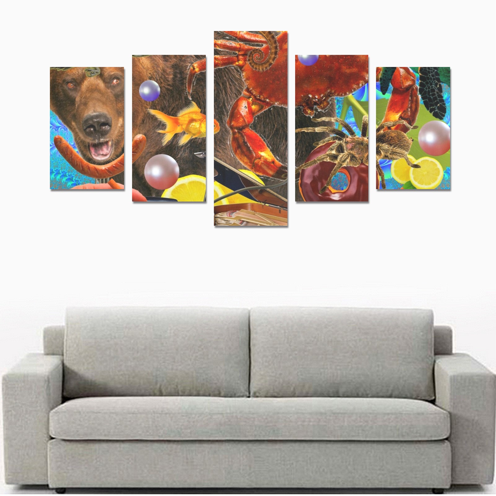 THROUGH SPACE AND TIME 2 Canvas Print Sets C (No Frame)