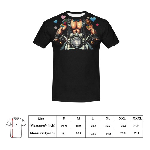 More Sexy by Fetishworld All Over Print T-Shirt for Men (USA Size) (Model T40)