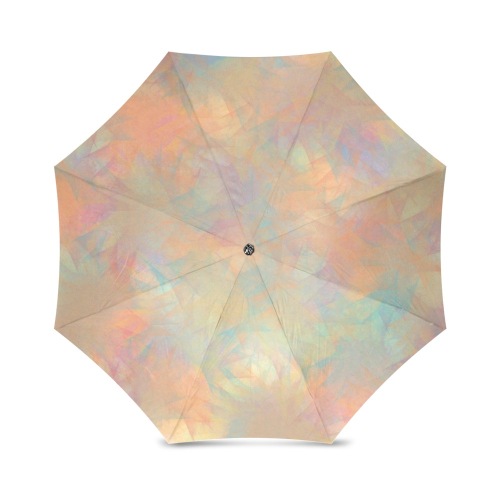 Ô Rainbow Sherbert Starburst 1a Foldable Umbrella (Model U01)