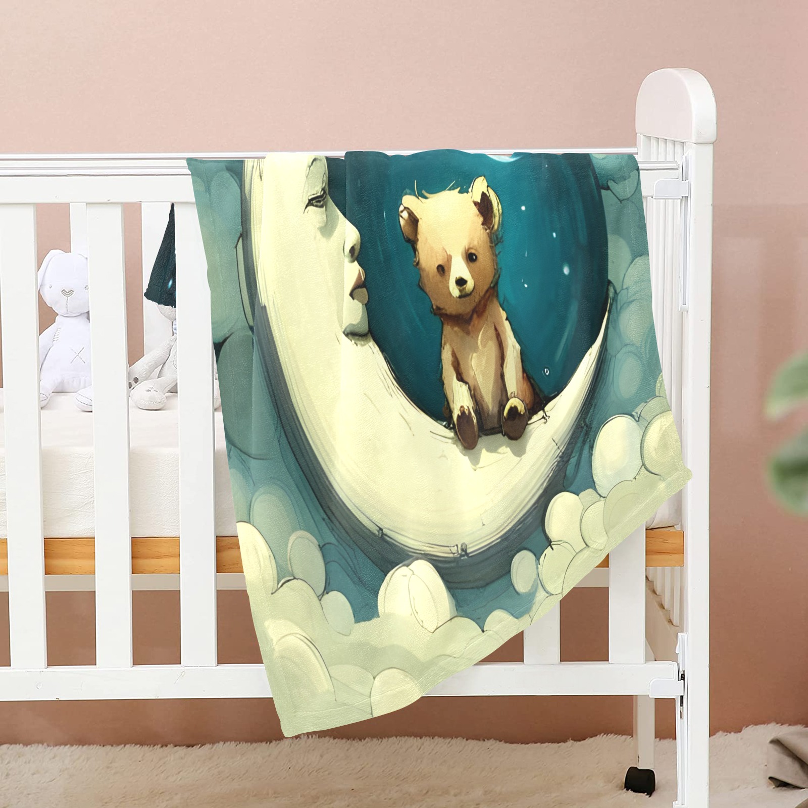 Little Bears 10 Baby Blanket 30"x40"