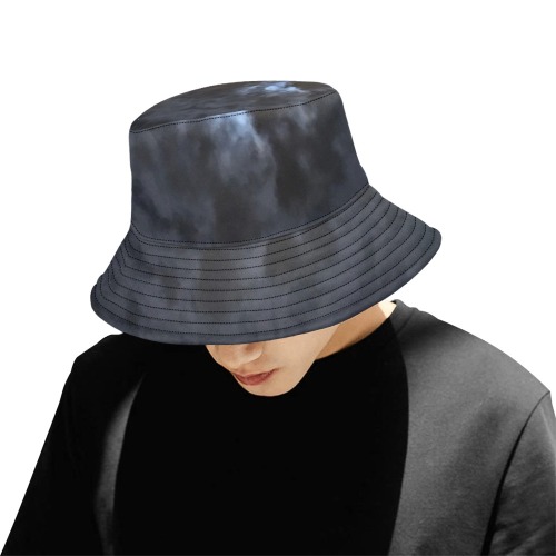 Mystic Moon Collection All Over Print Bucket Hat for Men