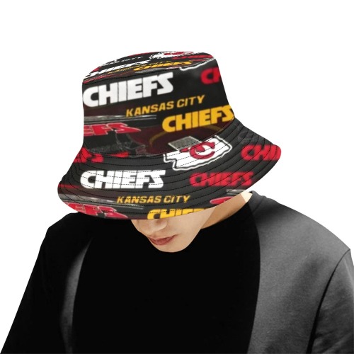 KC CHIEFS 2 All Over Print Bucket Hat for Men