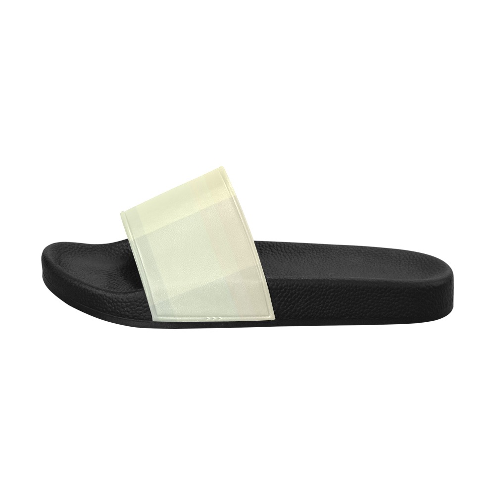 Candy Sweet Pastel Pattern Men's Slide Sandals (Model 057)