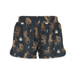 Golden tigers Women's Sports Shorts (Model L61)