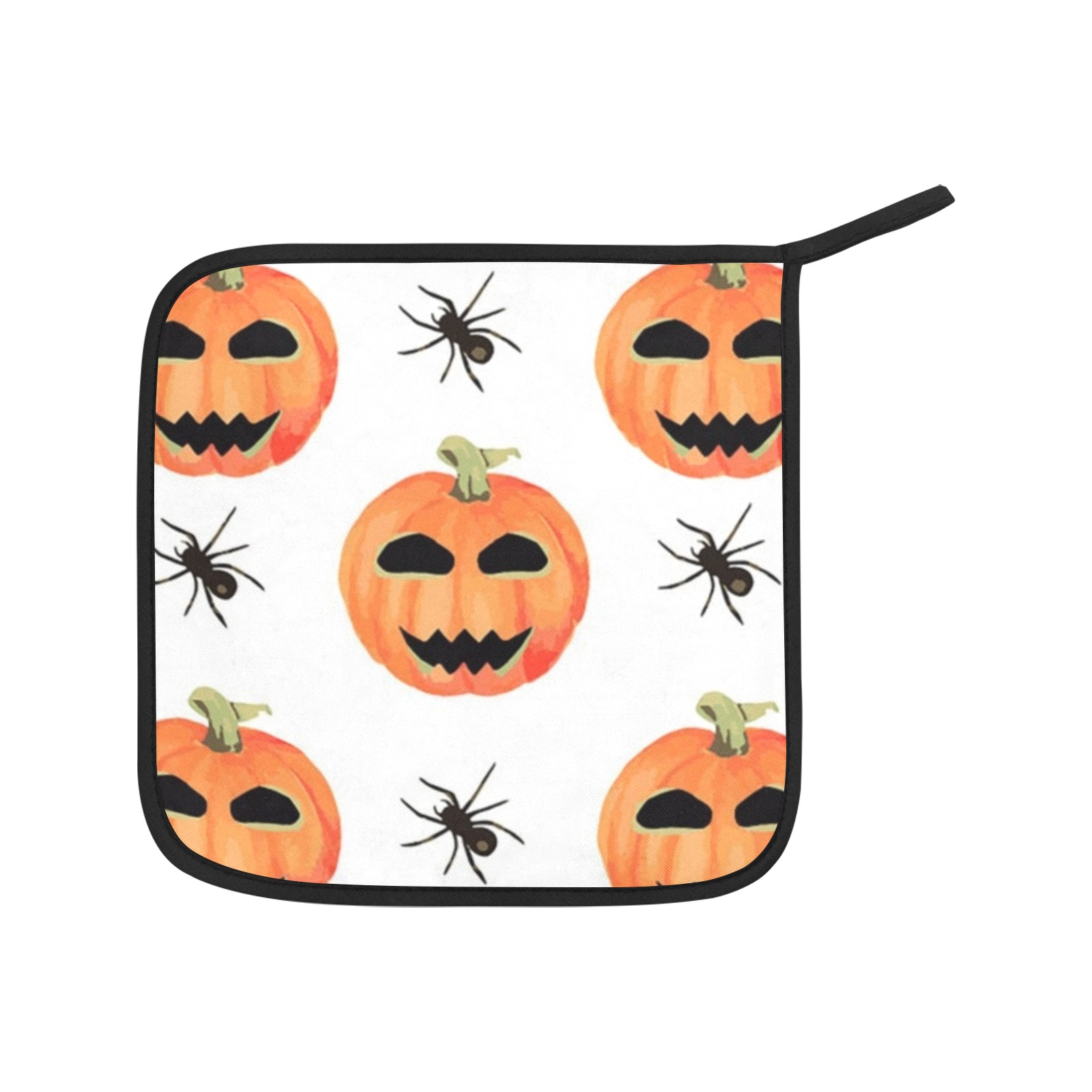 Pumpkins and Spiders Oven Mitt & Pot Holder
