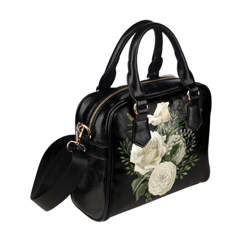 Beautiful Flowers | Shoulder Handbag (Model 1634)