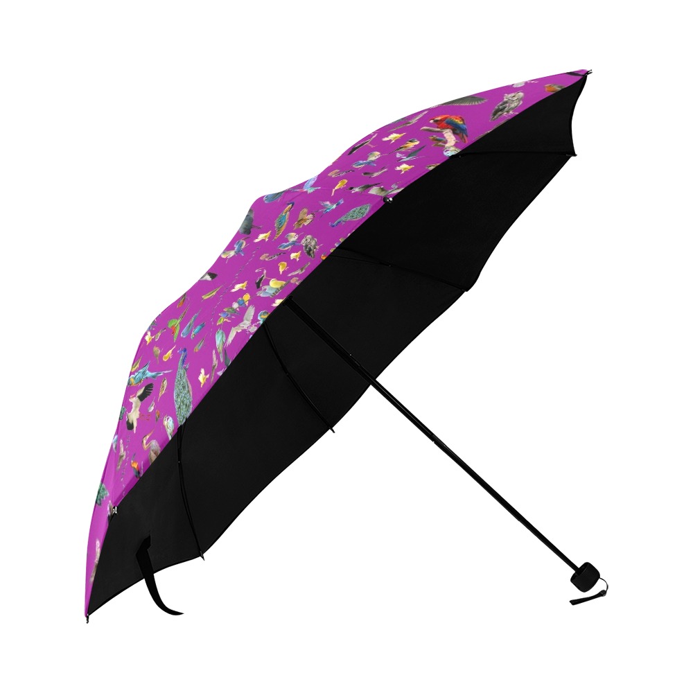 oiseaux 11 Anti-UV Foldable Umbrella (U08)