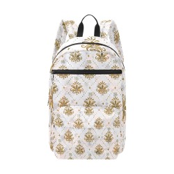 Royal Pattern by Nico Bielow Large Capacity Travel Backpack (Model 1691)