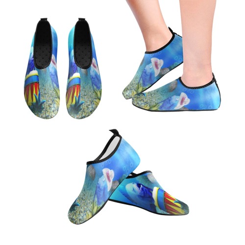 The Singing Fish Kids' Slip-On Water Shoes (Model 056)