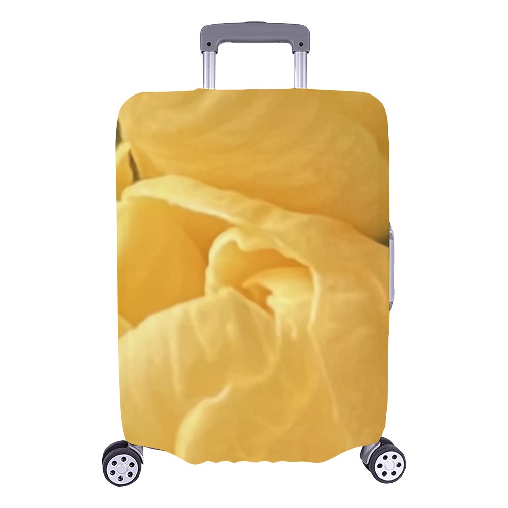 Yellow buds Luggage Cover/Large 26"-28"