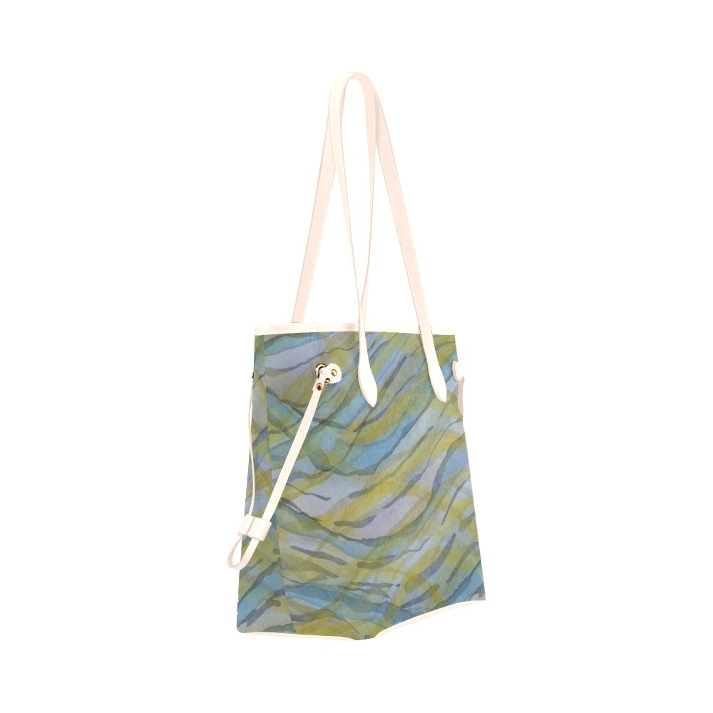 Watercolor effect 07 Clover Canvas Tote Bag (Model 1661)