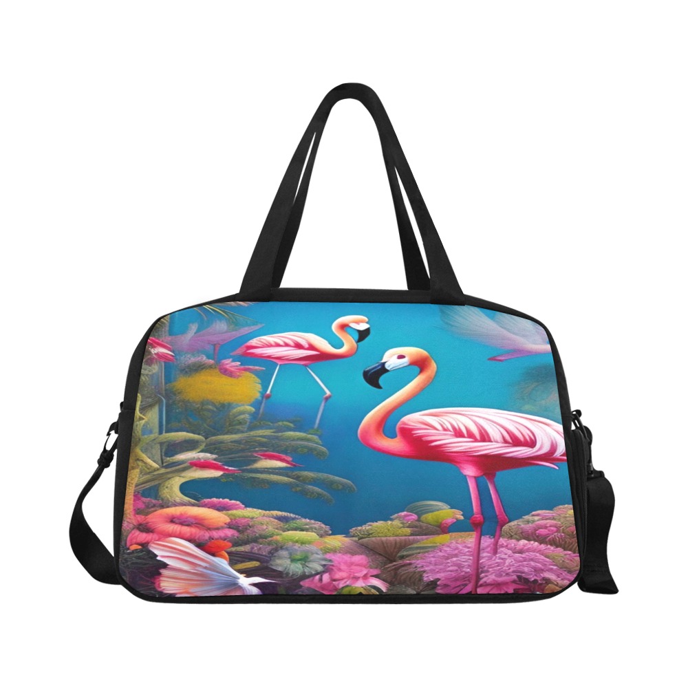 Flamingo Dream Fitness Handbag (Model 1671)