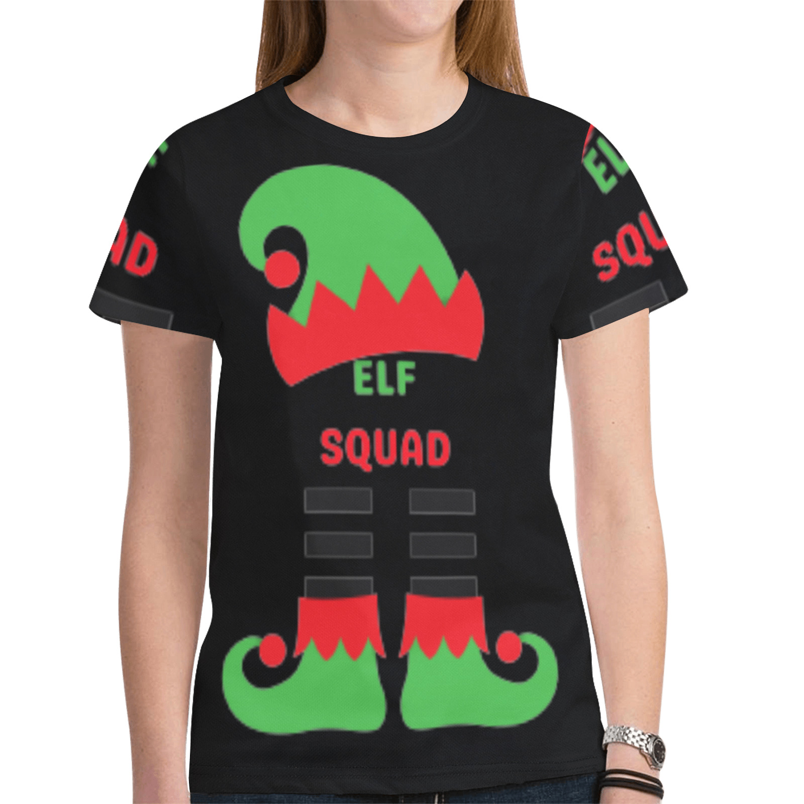 ELF_SQUAD- WOMEN TSHIRT New All Over Print T-shirt for Women (Model T45)