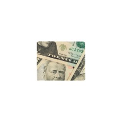 US PAPER CURRENCY Mini Bifold Wallet (Model 1674)