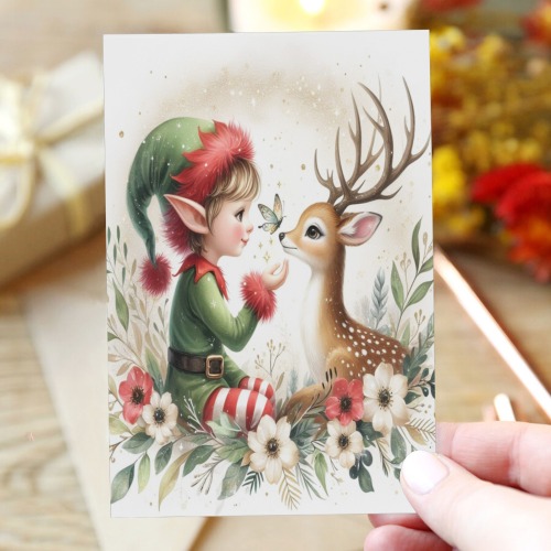 Elf and the Reindeer