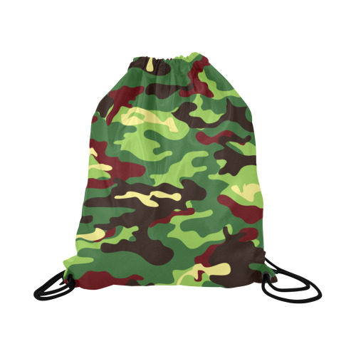 Hypebeast Modern Fashion Camouflage Camo Large Drawstring Bag Model 1604 (Twin Sides)  16.5"(W) * 19.3"(H)