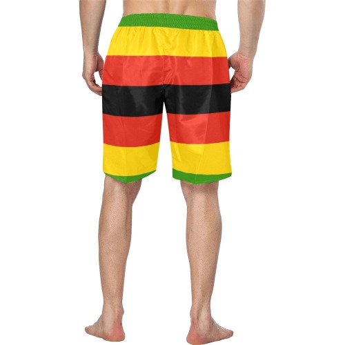 Flag_of_Zimbabwe.svg Men's Swim Trunk (Model L21)