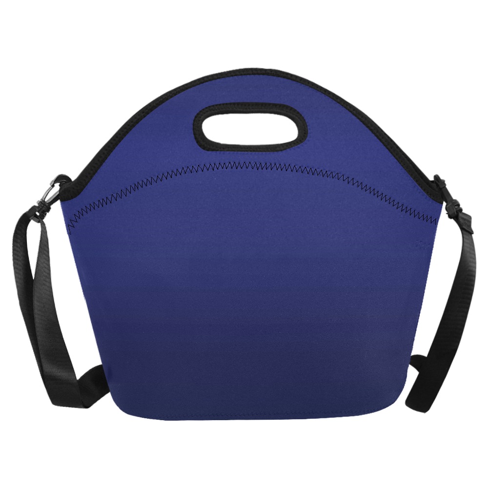blu e Neoprene Lunch Bag/Large (Model 1669)