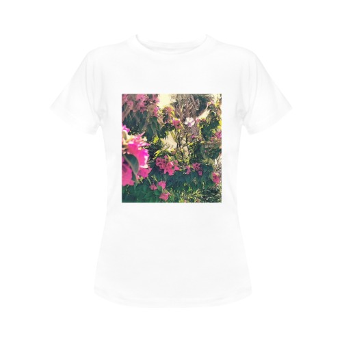 Urban Wildflowers Women's T-Shirt in USA Size (Front Printing Only)