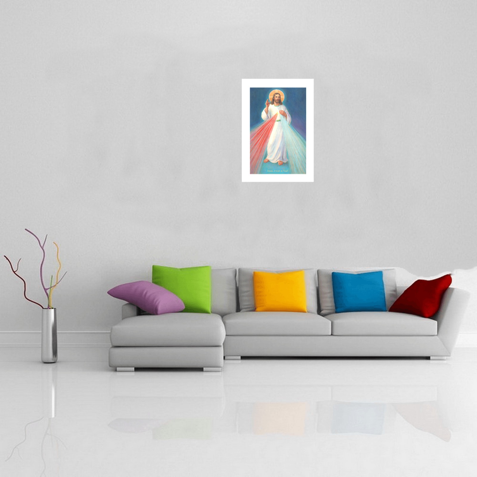 The Divine Mercy Of Jesus Art Print 16‘’x23‘’