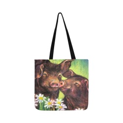 The Nuzzlers Reusable Shopping Bag Model 1660 (Two sides)