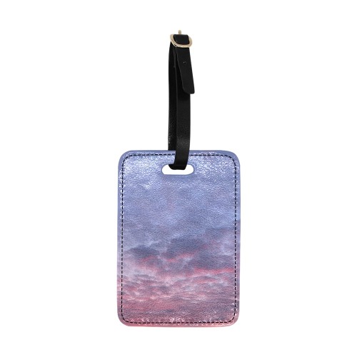 Morning Purple Sunrise Collection Luggage Tag