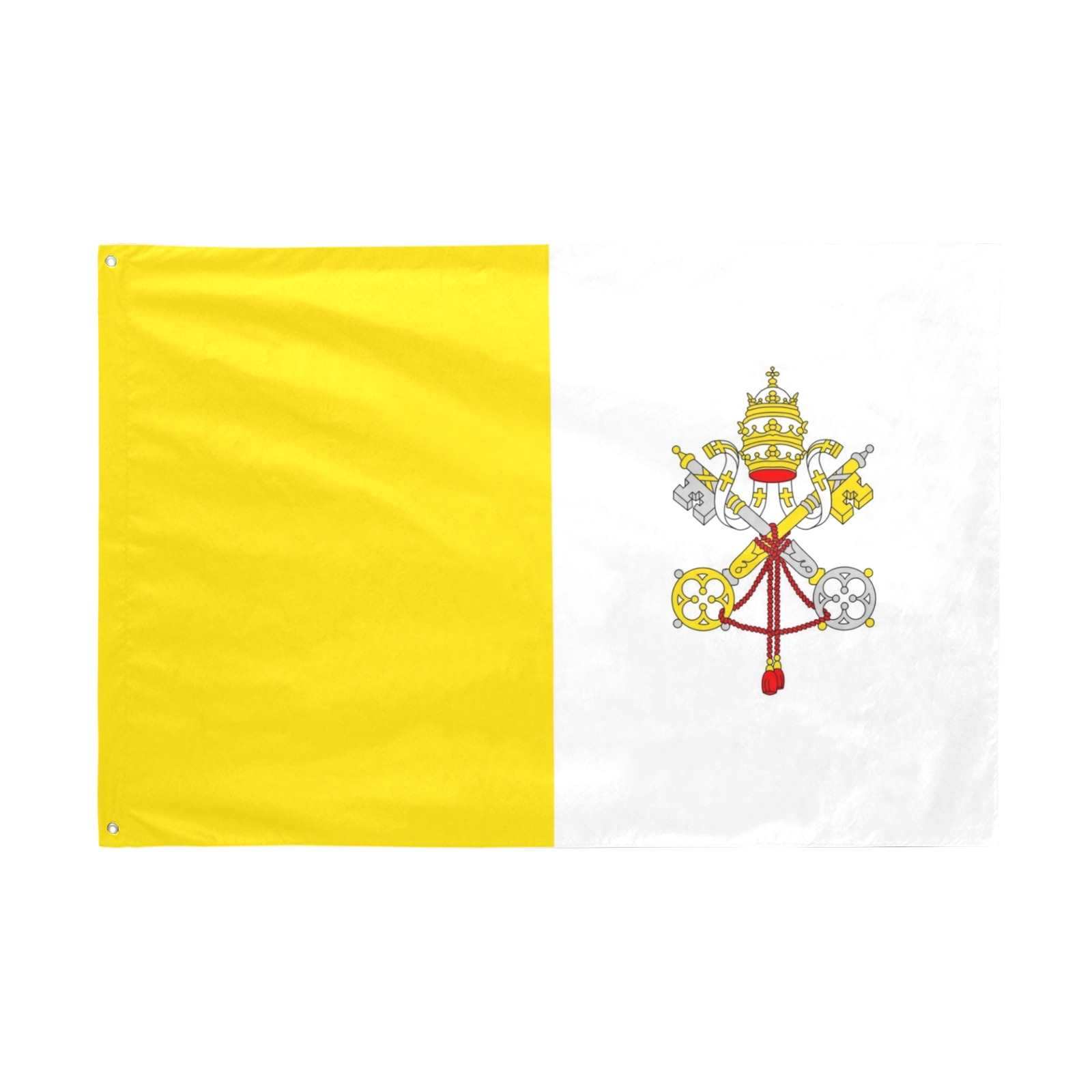 Vatican City Flag Variant Crest Garden Flag 70