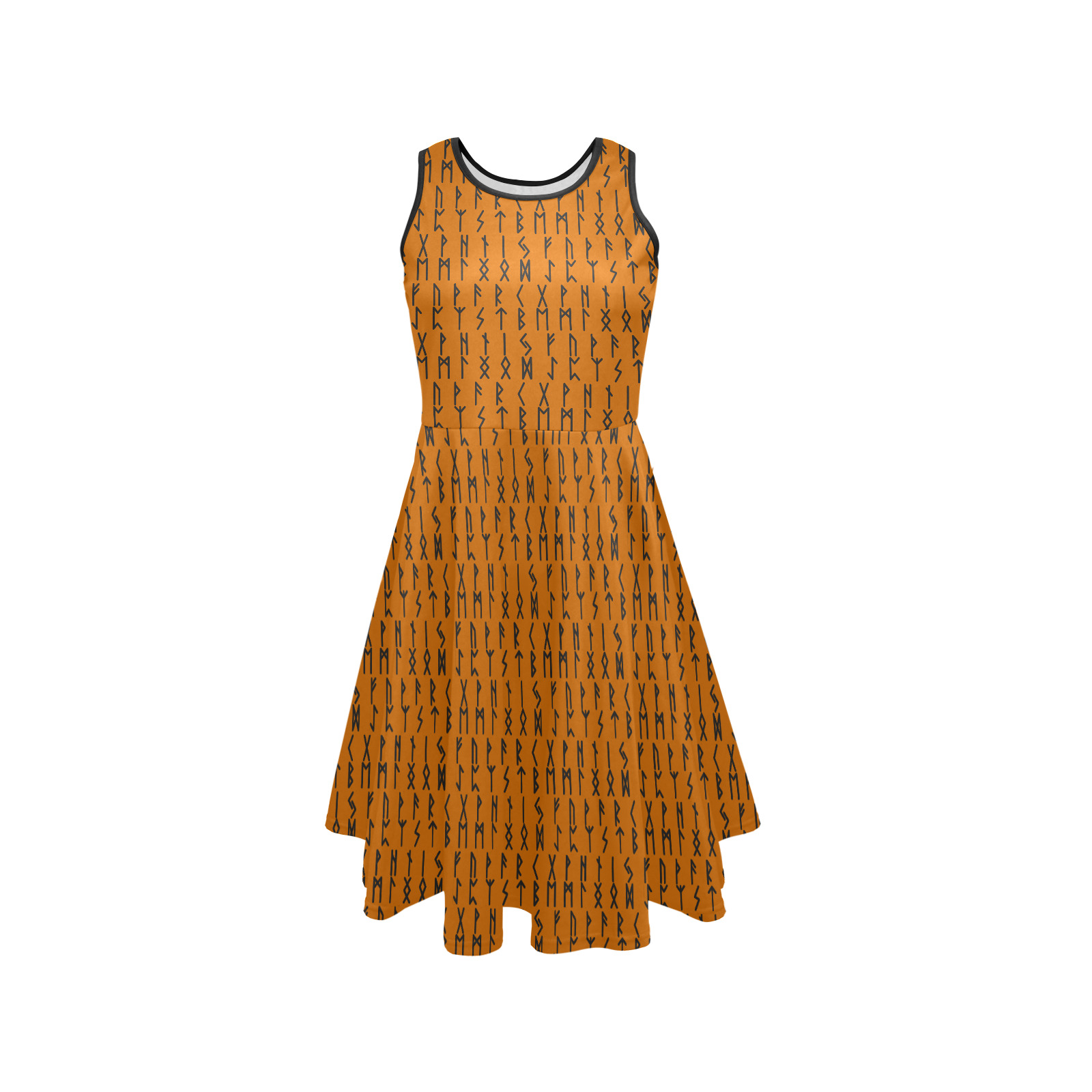 RUNE CASTING Yellow Sleeveless Expansion Dress (Model D60)
