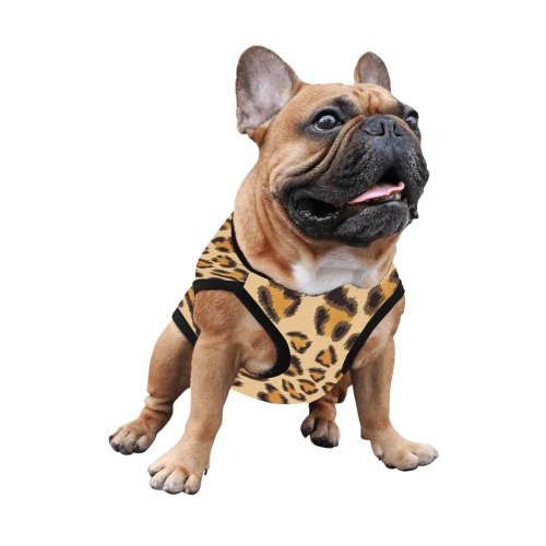 Doggie Leopard Pattern.jpg All Over Print Pet Tank Top