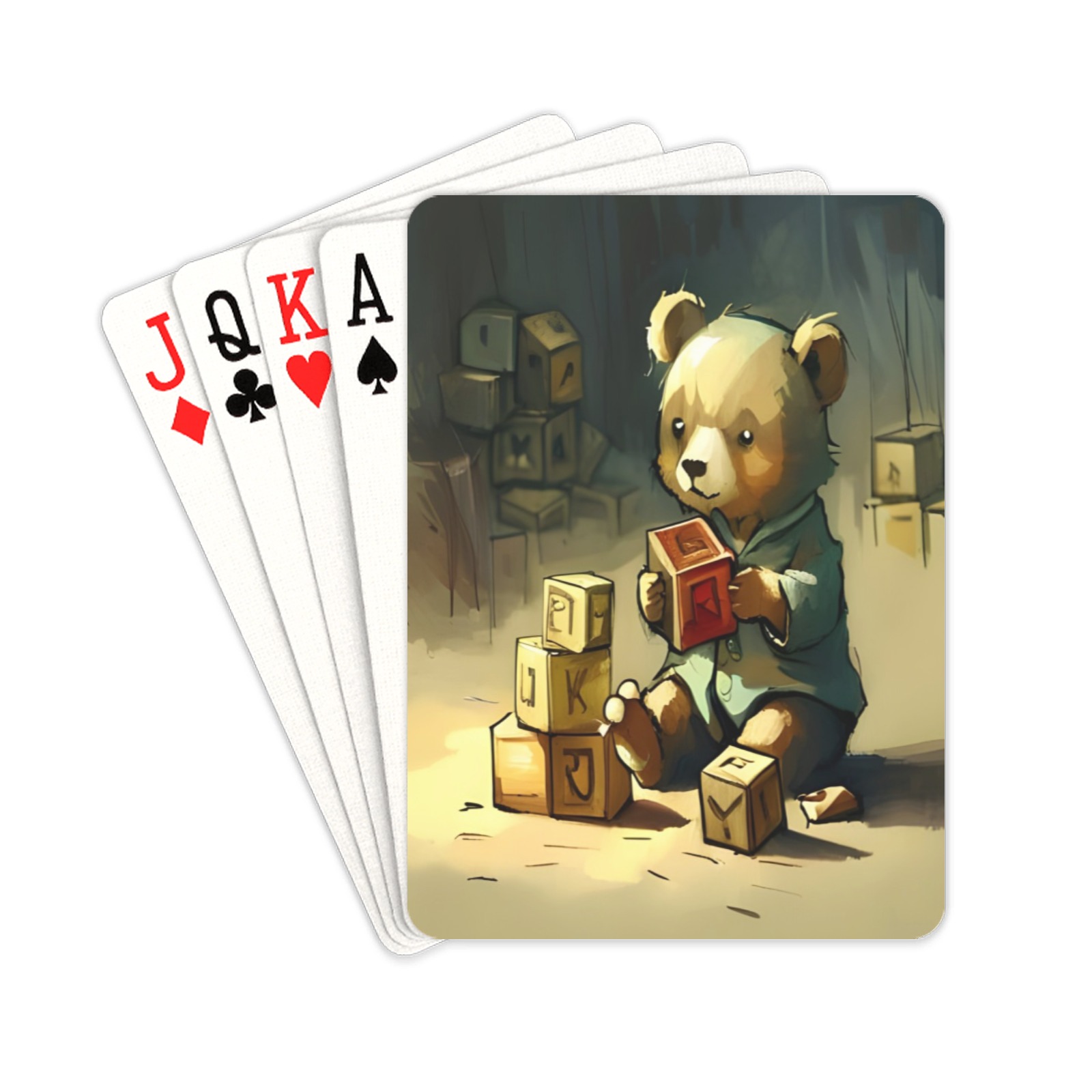 Little Bears 9 Playing Cards 2.5"x3.5"