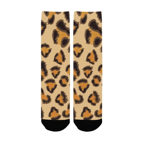 Socks Leopard Pattern.jpg Custom Socks for Women