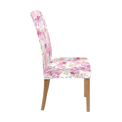 peonies Removable Dining Chair Cover