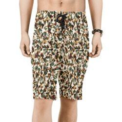 007-WILD SKIN ANIMAL-FDE Men's All Over Print Board Shorts (Model L16)