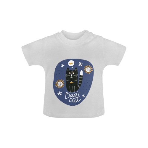 cats_prints_5 Baby Classic T-Shirt (Model T30)