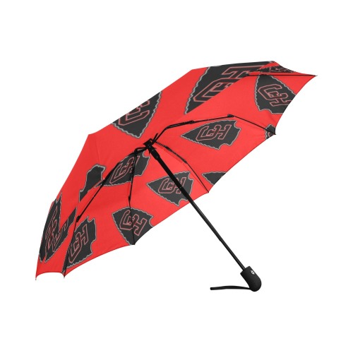 Rain TC Red Auto-Foldable Umbrella (Model U04)